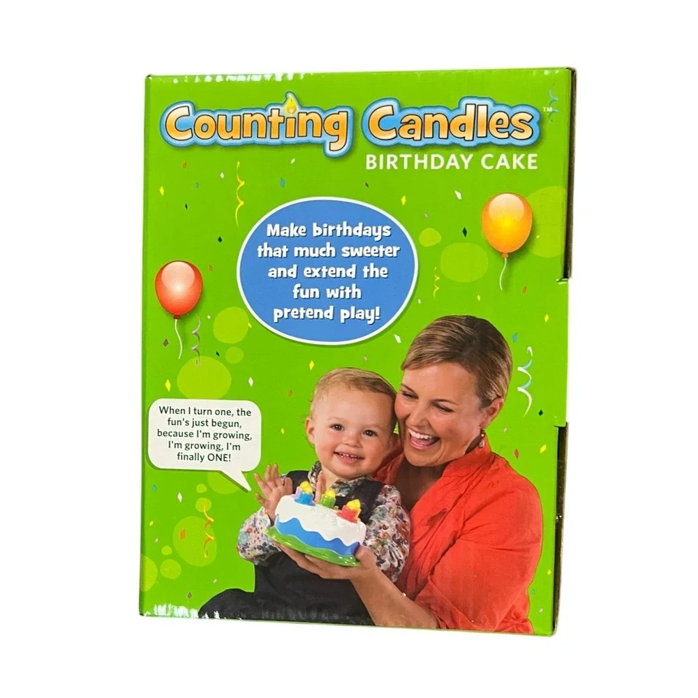 Leap Frog Counting Candles Birthday Cake Musical Toy Ages 12 Months+